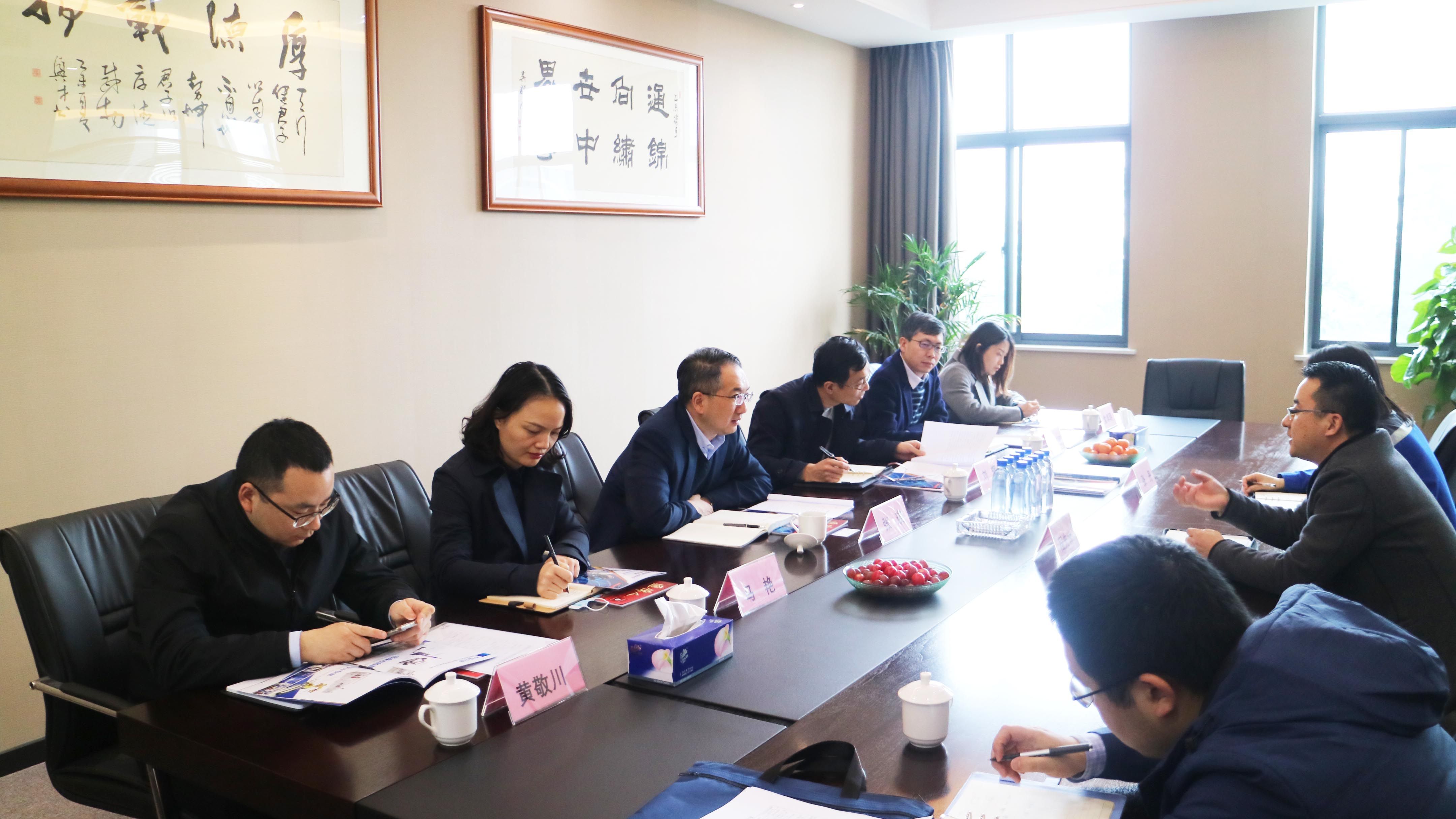 蘇州高新區（虎丘區）組織部長張瑛一行調研通錦