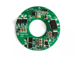 Passenger car wind turbine driver board